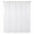 Waterproof Shower Curtain Liner, Metal Grommets (Clear)