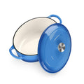 Oval Dutch Oven, 5qt Enameled Cast Iron Dutch Oven Pot with Lid