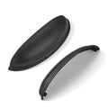 5 Pack 3-3/4" Drawer Pulls Matte Black Cabinet Cup Pulls Kitchen Hardware Cabinet Handles Drawer Handles Knobs 3-3/4