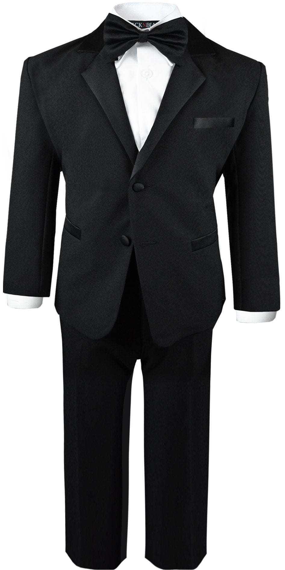 Boys Infant and Toddlers Black Tuxedo