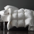 Premium Feathers Down Comforter Heavyweight White Duvet Insert