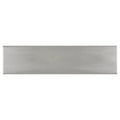 3x12 Gray Polished Ceramic Subway Tile, Fully Ribbed Textured Surface Backsplash Wall Tiles for Modern Kitchen