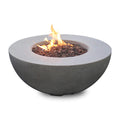Roca Propane Fire Pit Table, Round Cast Concrete, 34 x 34-in