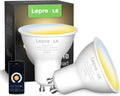 Alexa GU10 LED Light Bulbs - 50W Halogen Equivalent Smart GU10 Bulb Works with Alexa & Google Assistant,Voice and App