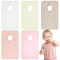 Full Coverage Pullover Toddler Baby Bibs, Lovely, 5 Pcs
