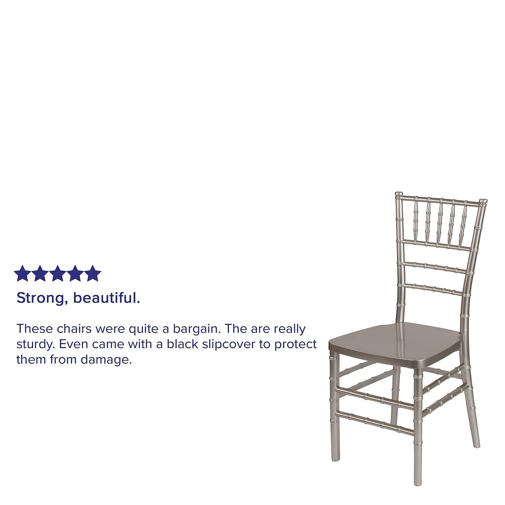 Hercules Premium Resin Stacking Chiavari Chair
