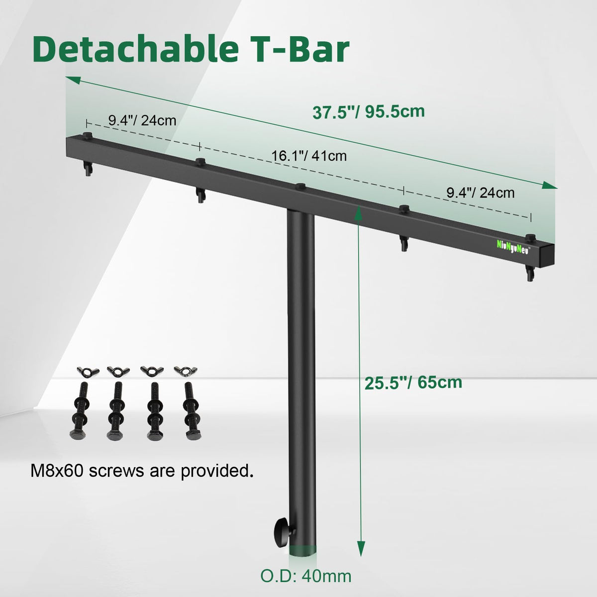 Dj Light Stands Stage Tripod Stands with T Bars, with a Carry Bag