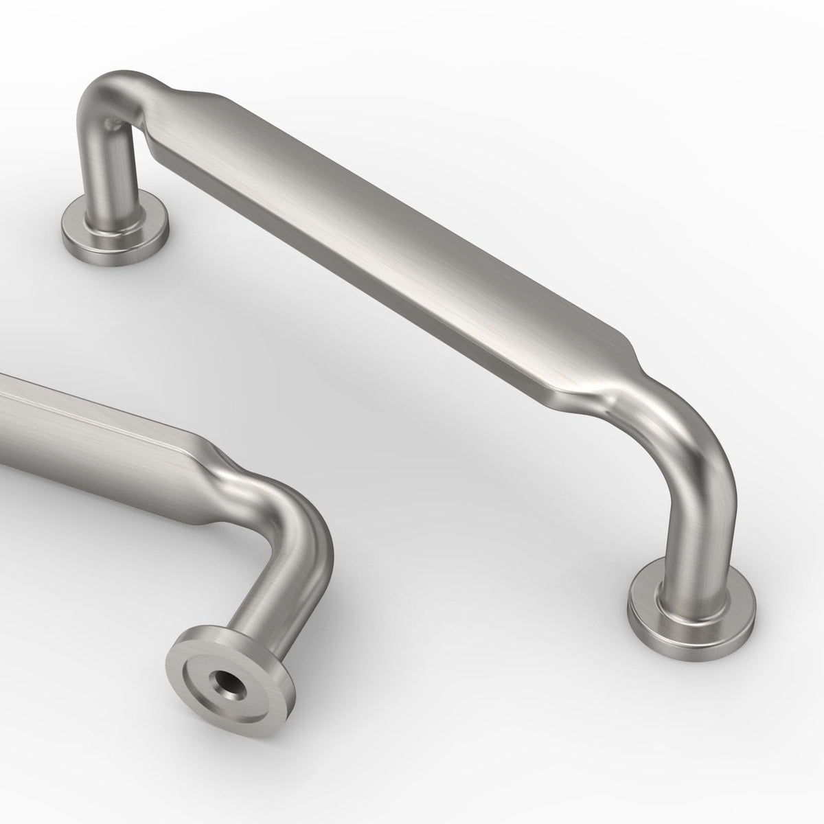 6 Pack 3 inch Brushed Satin Nickel Kitchen Cabinet Handles