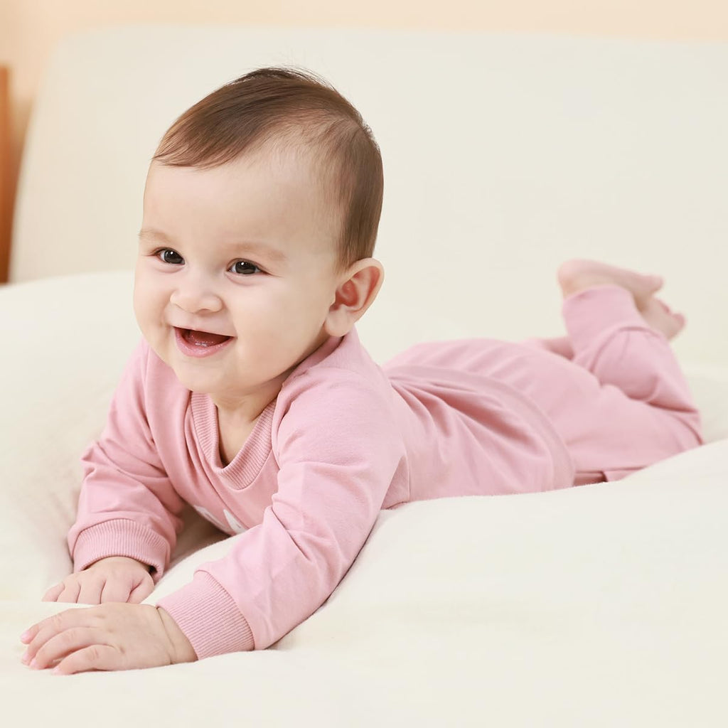 Toddler Baby Boy Girl Clothes Long Sleeve Sweatshirt Pullover Tops + Joggers Pants Outfit Set