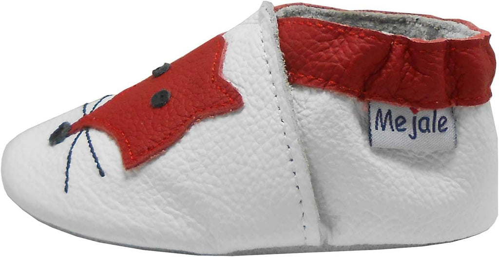 Baby Leather Shoes Infant Crawling Toddler Moccasins Brown White Purple Navy Cute Boy Girl Slippers