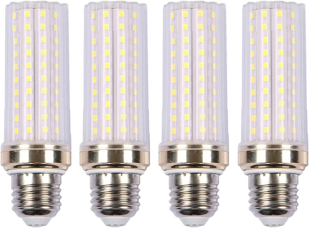 16W LED Corn Light Bulbs, 160W Equivalent 1600LM, 6000K Cool Daylight, E26/E27 Base, Non-Dimmable 360°