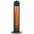 Infrared Heater, 1500W, Electric Space Heater with 3 Speeds & 24H Timer & Multiple Security Protections, Quality