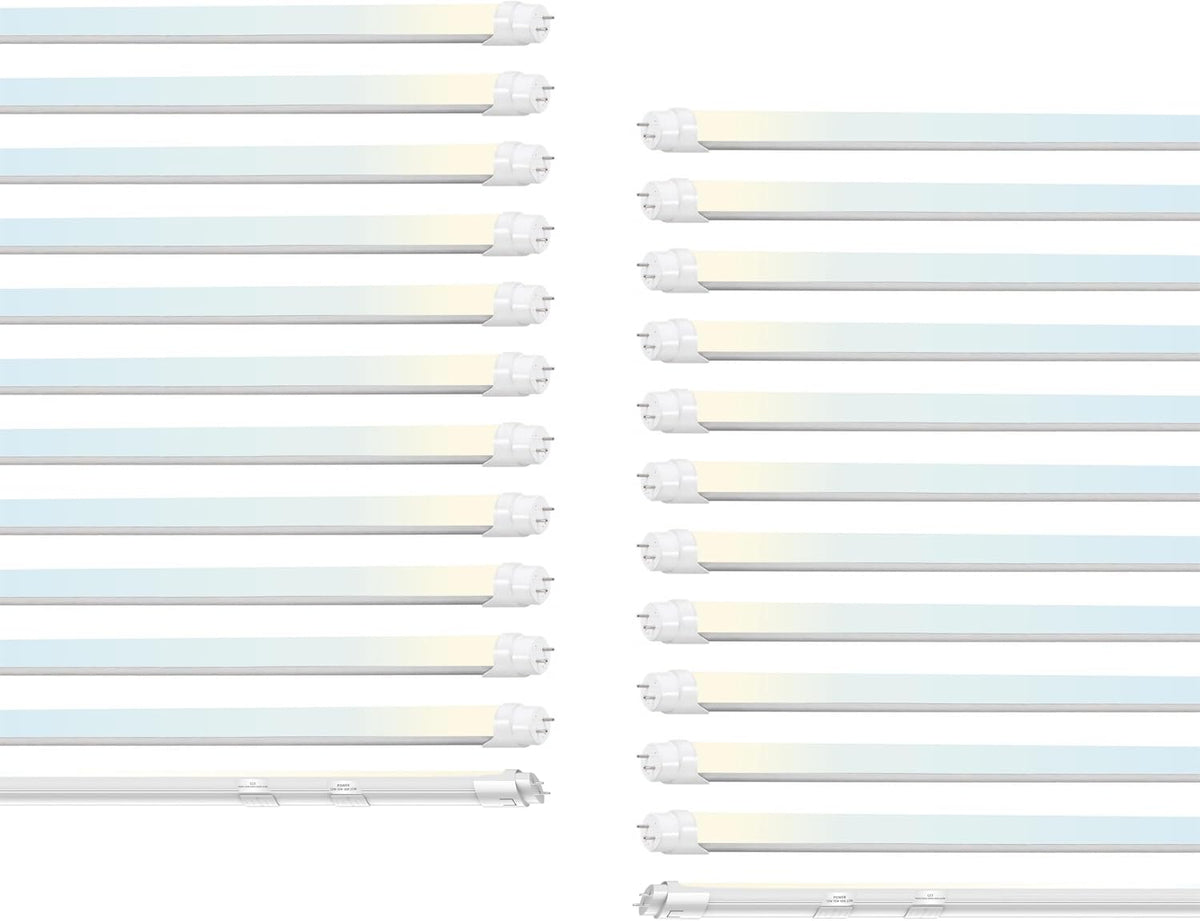 4FT T8 LED Tube Light, Type A+B, 12W/15W/18W/22W, 3000K |3500K|4000K | 5000K | 6500K, Single and Double End Powered