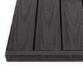1 in. x 1 ft. Quick Deck Composite Deck Tile Straight Trim (4-Pieces/Box) (Indonesian Merbau)