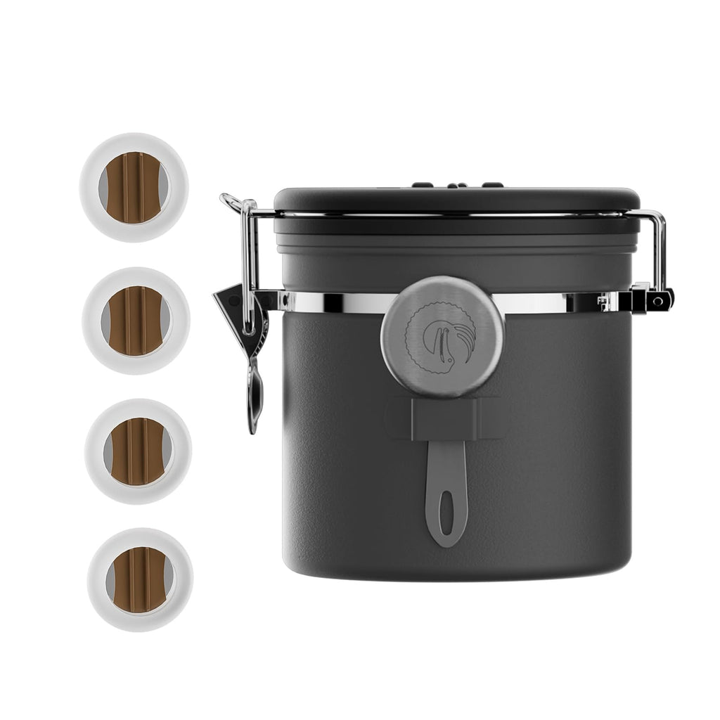 Canister, 11oz Airtight Stainless Steel Container