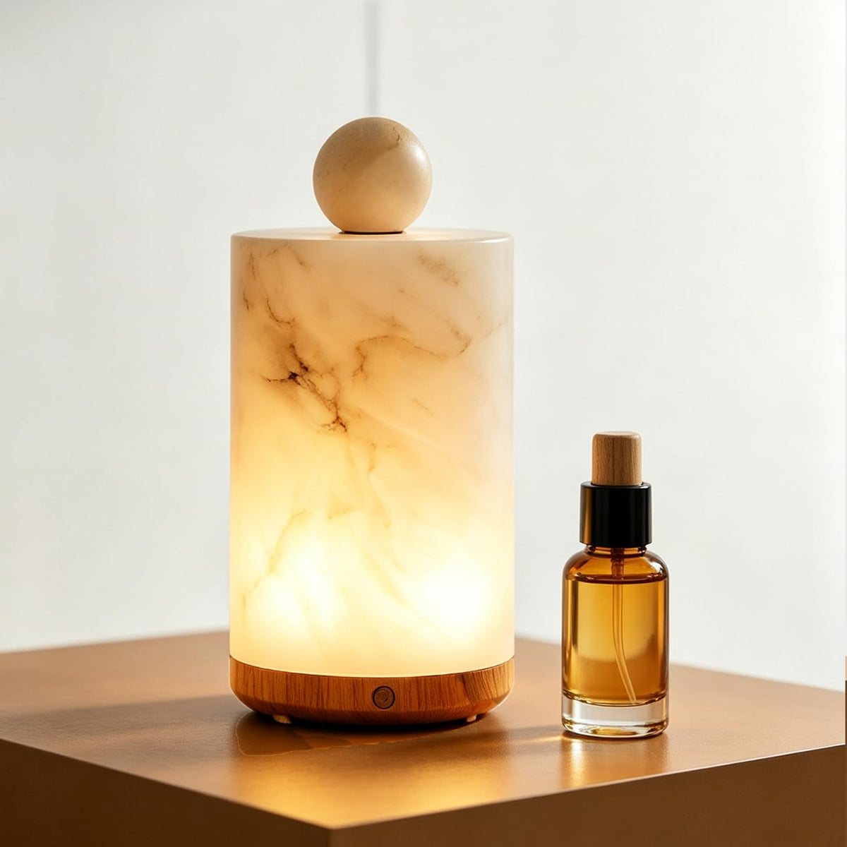 Stone Aromatherapy Essential Oil Diffuser Ultrasonic 100ml