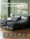 Split King Adjustable Bed Frame Electric Bed Bases with Remote