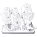 Baby Bottle Drying Rack: Space-Saving with 13 Hooks & Drain Tray