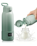 Portable Bottle Warmer for Travel, Baby Milk Warmer with Fast Heating & Long Battery Life, 17Oz Large Capacity 316L