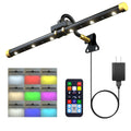 Picture Light with Remote, Led Accent Light Painting Plug in, Magnetic Art Lighting Rotatable, Dart Board Light RGB