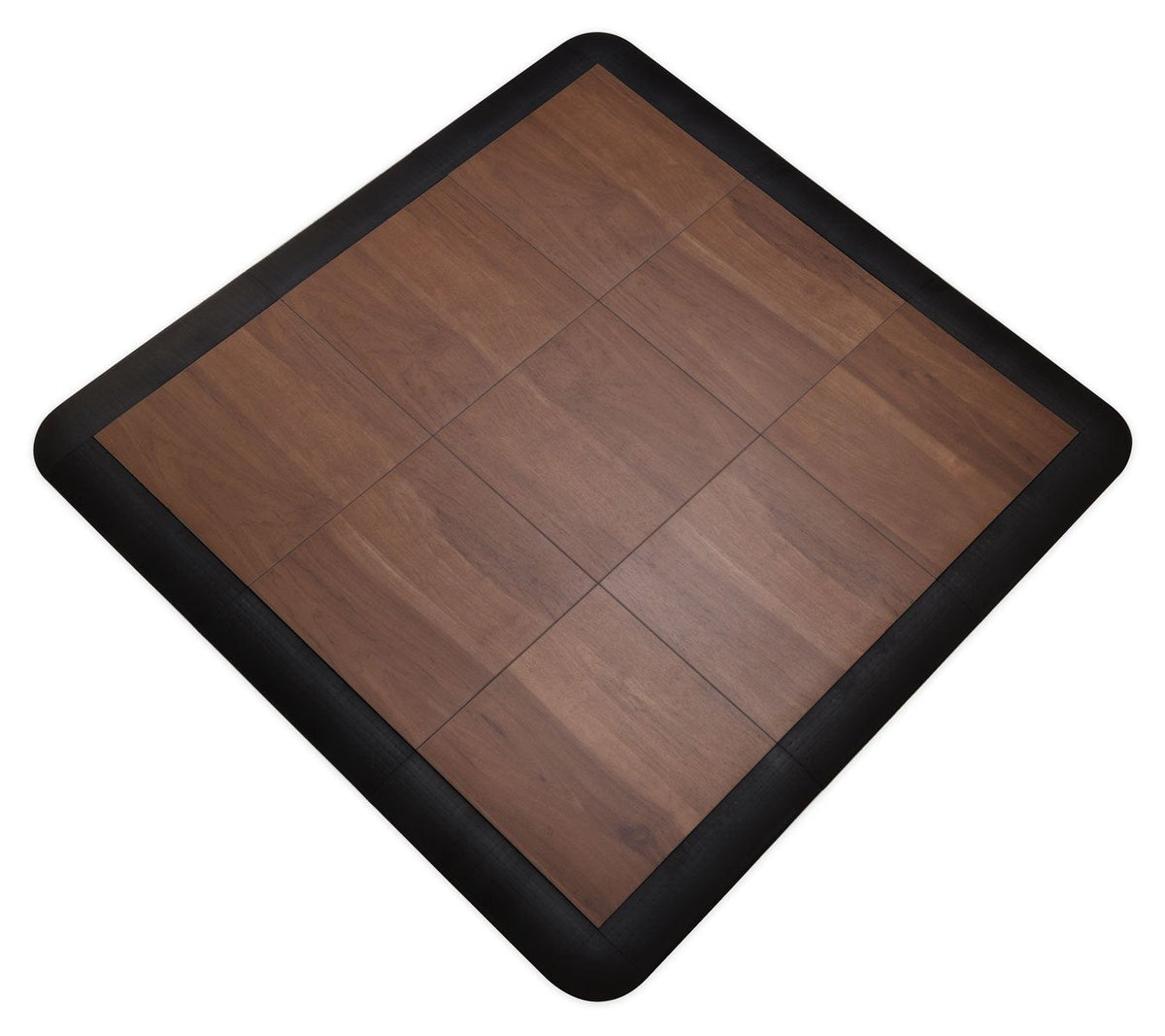 Portable Dance Floor Kit, 3'x3', 3' X 3' Finish, 9 Sq Ft