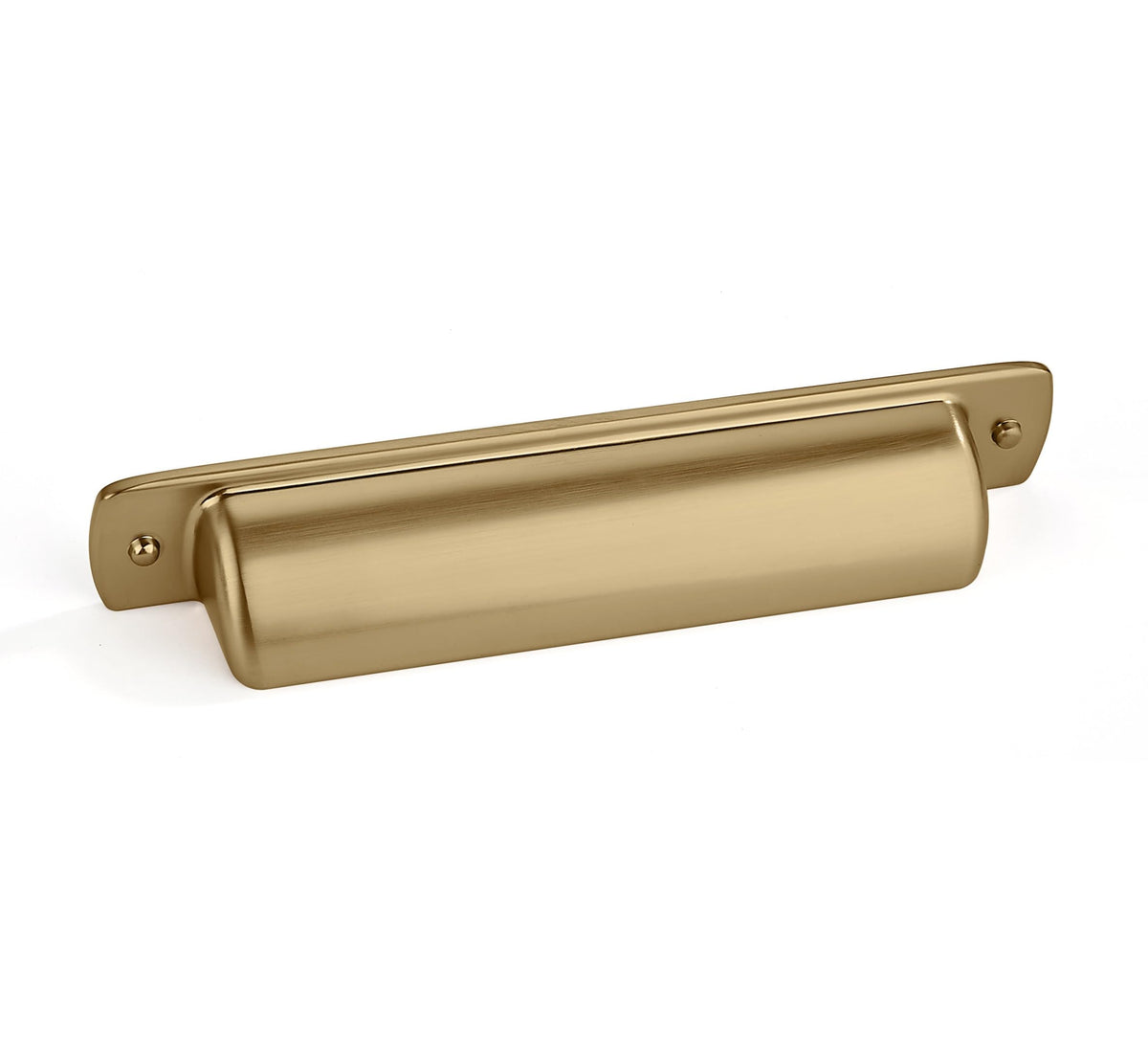 6 Pack 3" Drawer Pulls Brushed Brass Cabinet Cup Pulls Kitchen Hardware Brushed Gold Cabinet Handles Drawer Handles