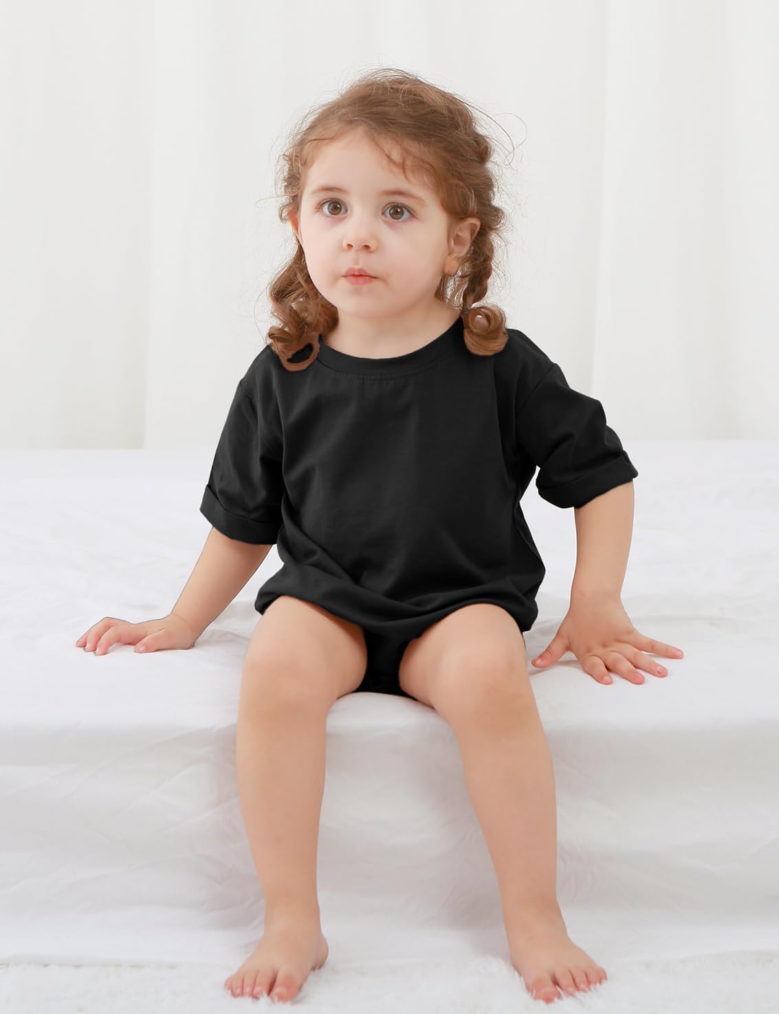 Baby Bubble Romper Short Sleeve Bodysuit T-Shirt
