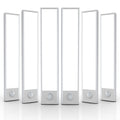6 Pack Under Cabinet Lighting, 32 LED Motion Sensor Light Indoor Rechargeable Magnetic Closet Lights Battery