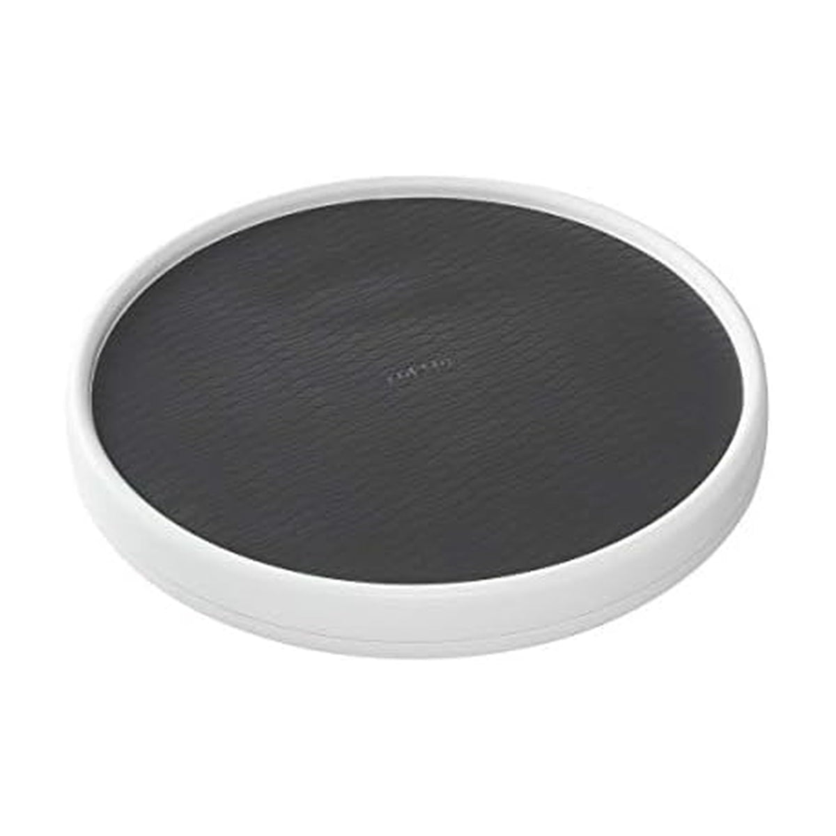 Non-Skid Lazy Susan Turntable Organizer 15-Inch Charcoal Gray