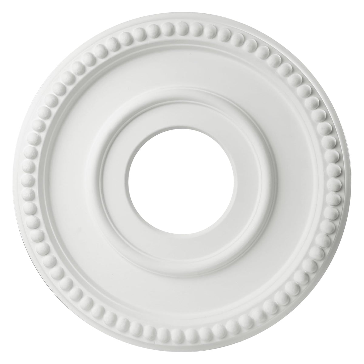 Ceiling Medallion 12-1/2" OD x 3-15/16" ID x 1-3/8"P, Ceiling Decorative Molded Round Ceiling Medallions for