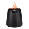 28.5-Inch Customizable Propane Fire Pit, 40, 000 BTU Outdoor Gas Fire Pit with Lava Rocks & Burner Cover - Modern