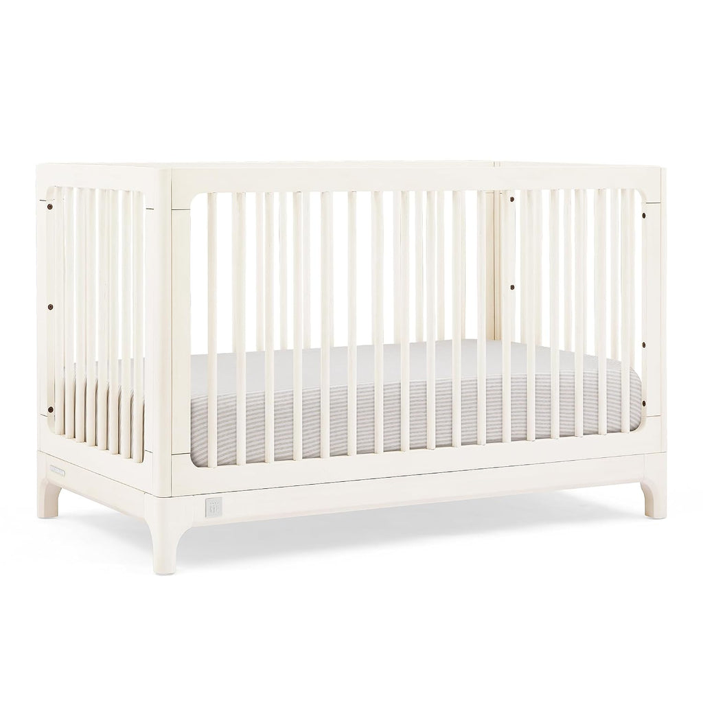 BabyGap Wren 4-in-1 Convertible Crib by - Greenguard Gold Certified, Antique White