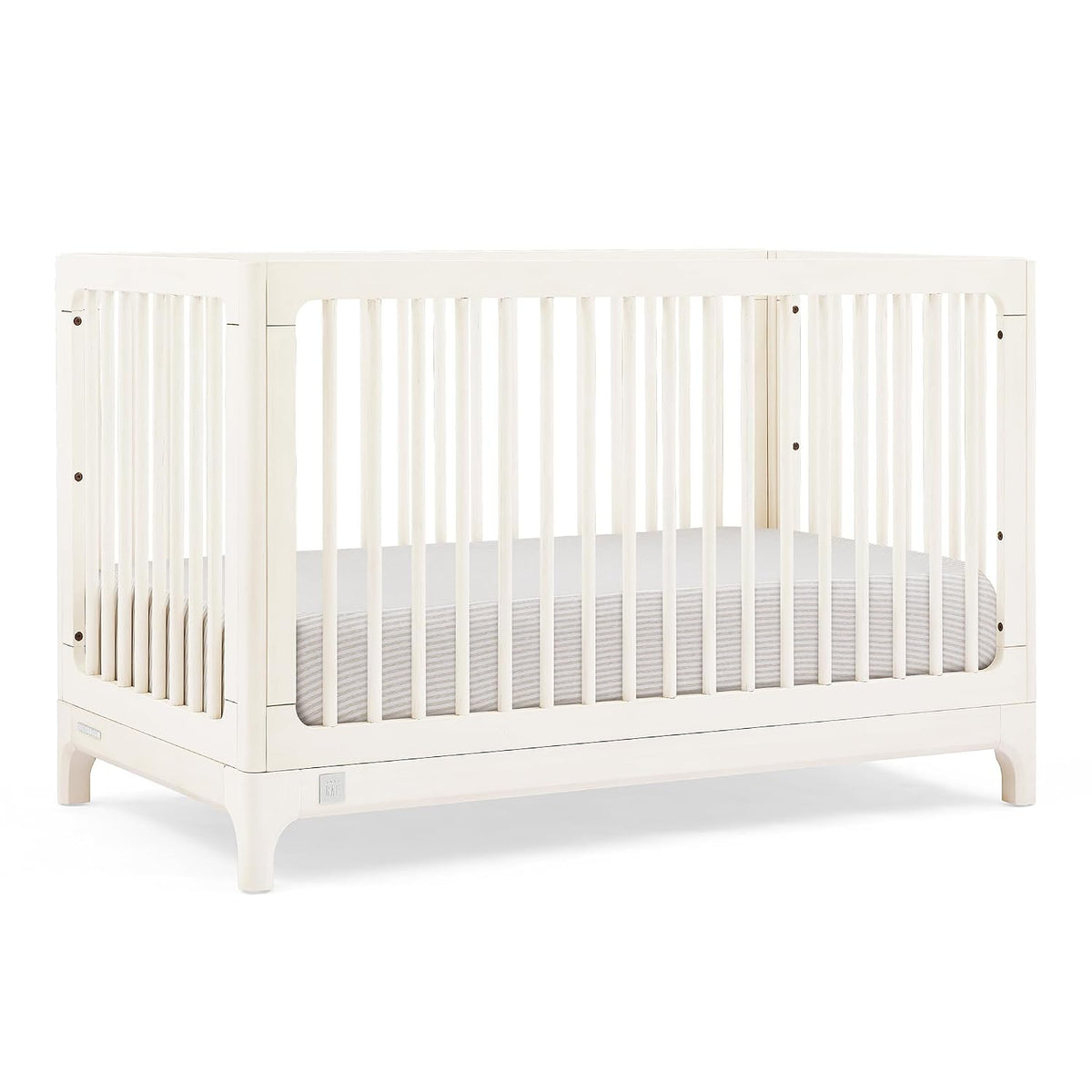 BabyGap Wren 4-in-1 Convertible Crib by - Greenguard Gold Certified, Antique White