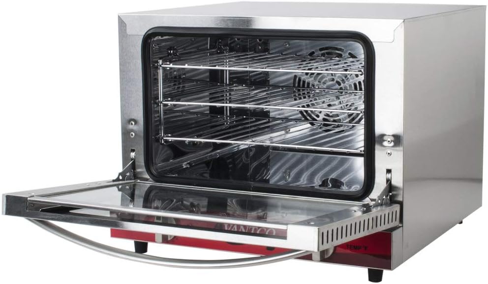 CO-14 Quarter Size Commercial Countertop Convection Oven Counter Top, 0.8 Cu. Ft. - 120V, 1440W