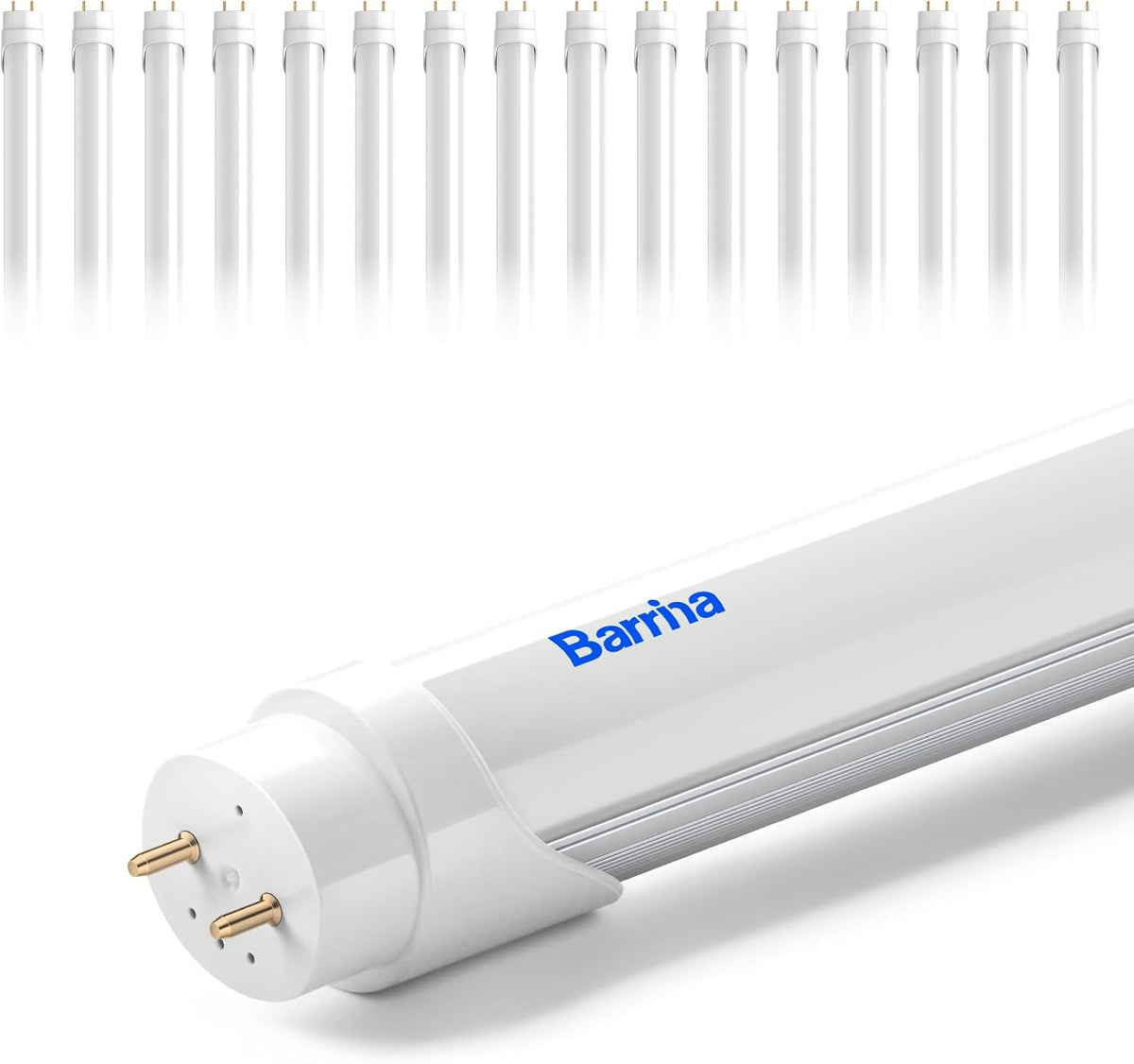 T8 LED Bulbs 4 Foot, 24W 3500LM, 6000K Bright Light, Ballast Bypass