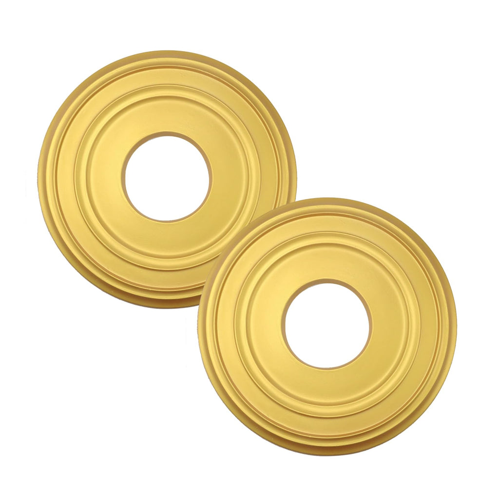 2 PCS Ceiling Medallion, Large Ceiling Medallion, 12.2"OD x 3.86"ID