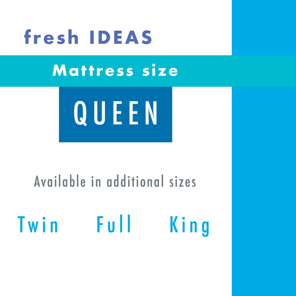 Poplin Tailored Bed Skirt Dust Ruffle, Cotton Blend Design, 14" Drop Length, Butter (FRE20114BUTT03)