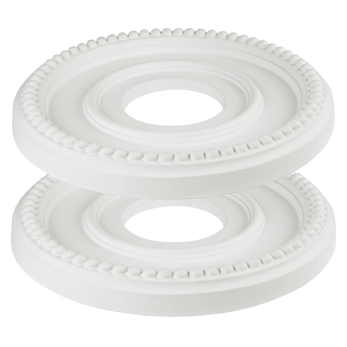 Ceiling Medallion 12-1/2" OD x 3-15/16" ID x 1-1/8"P, Ceiling Decorative Molded Round Ceiling Medallions for