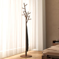 Coat Rack, Solid Wood Coat Rack Freestanding With 12 Hooks, Coat Tree Freestanding Heavy Duty 3 Adjustable Heights