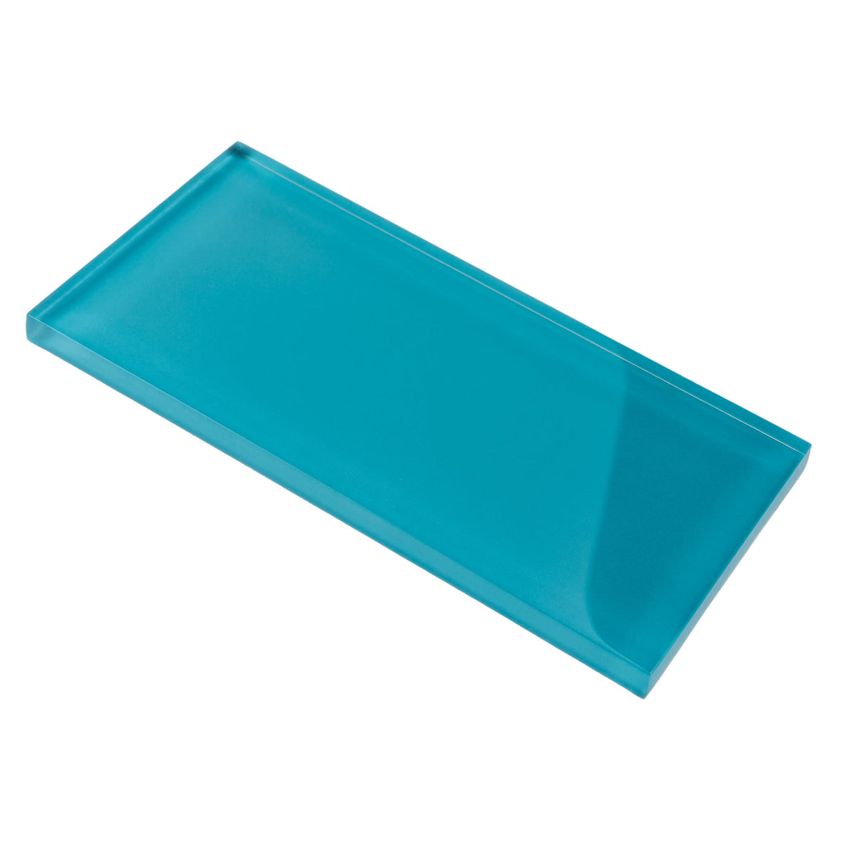 Subway Glass Tile Laguna Blue 3x6 Polished 5 sq ft/case 40-Pack