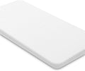Baby Bassinet Mattress, 47 x 23.6 Dual Sided Gel Memory Foam Mattress with Waterproof, Removable Ice Silk