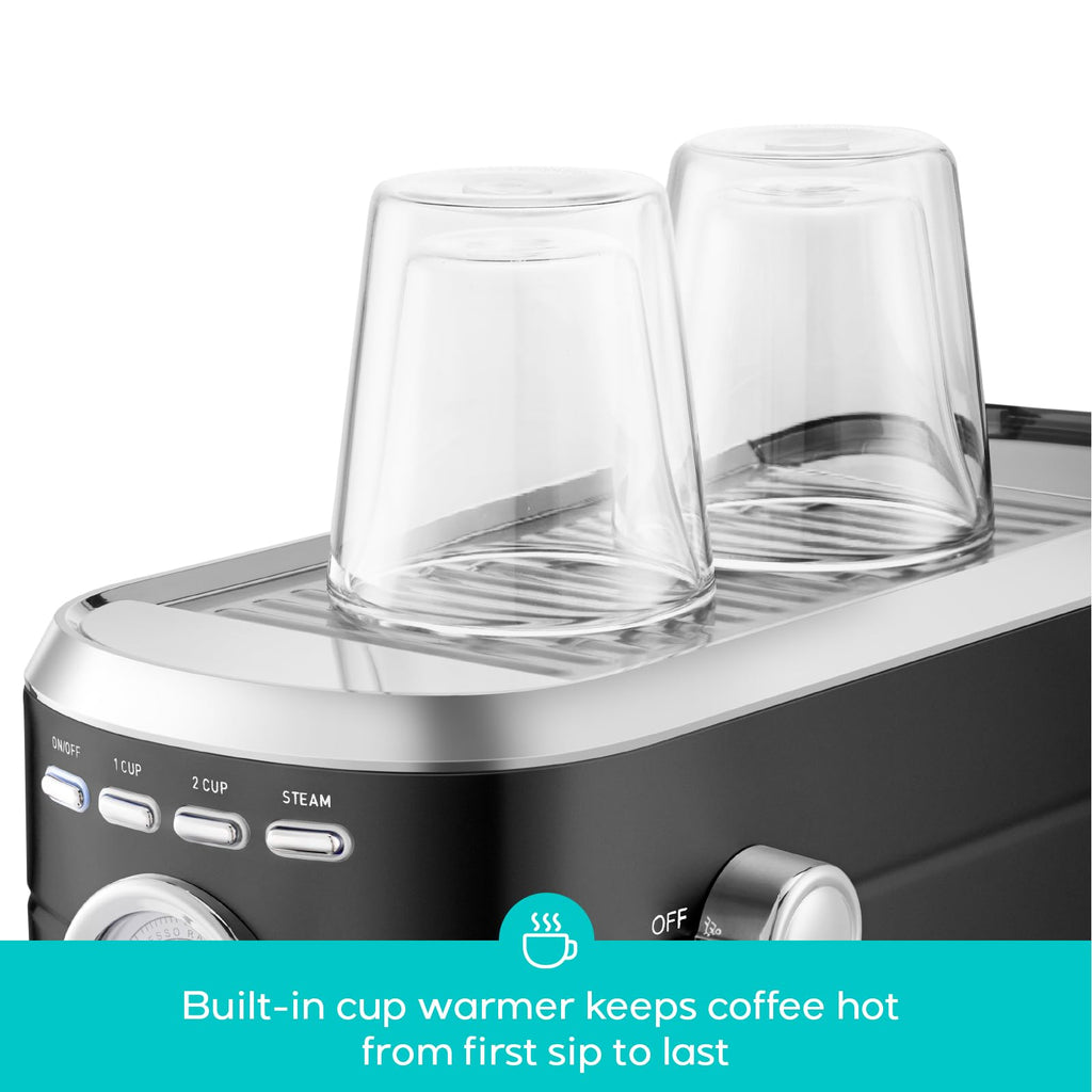 Espresso Machine, Espresso Coffee Maker with Steam Wand