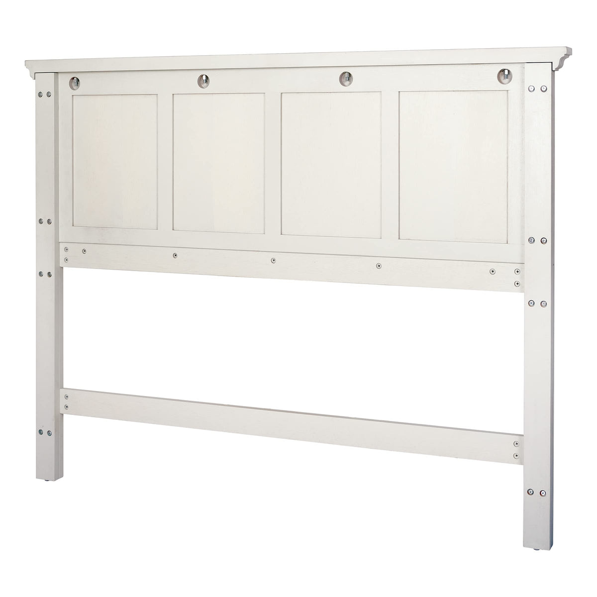 Farmhouse Basics Queen Headboard Only, Rustic White Finish