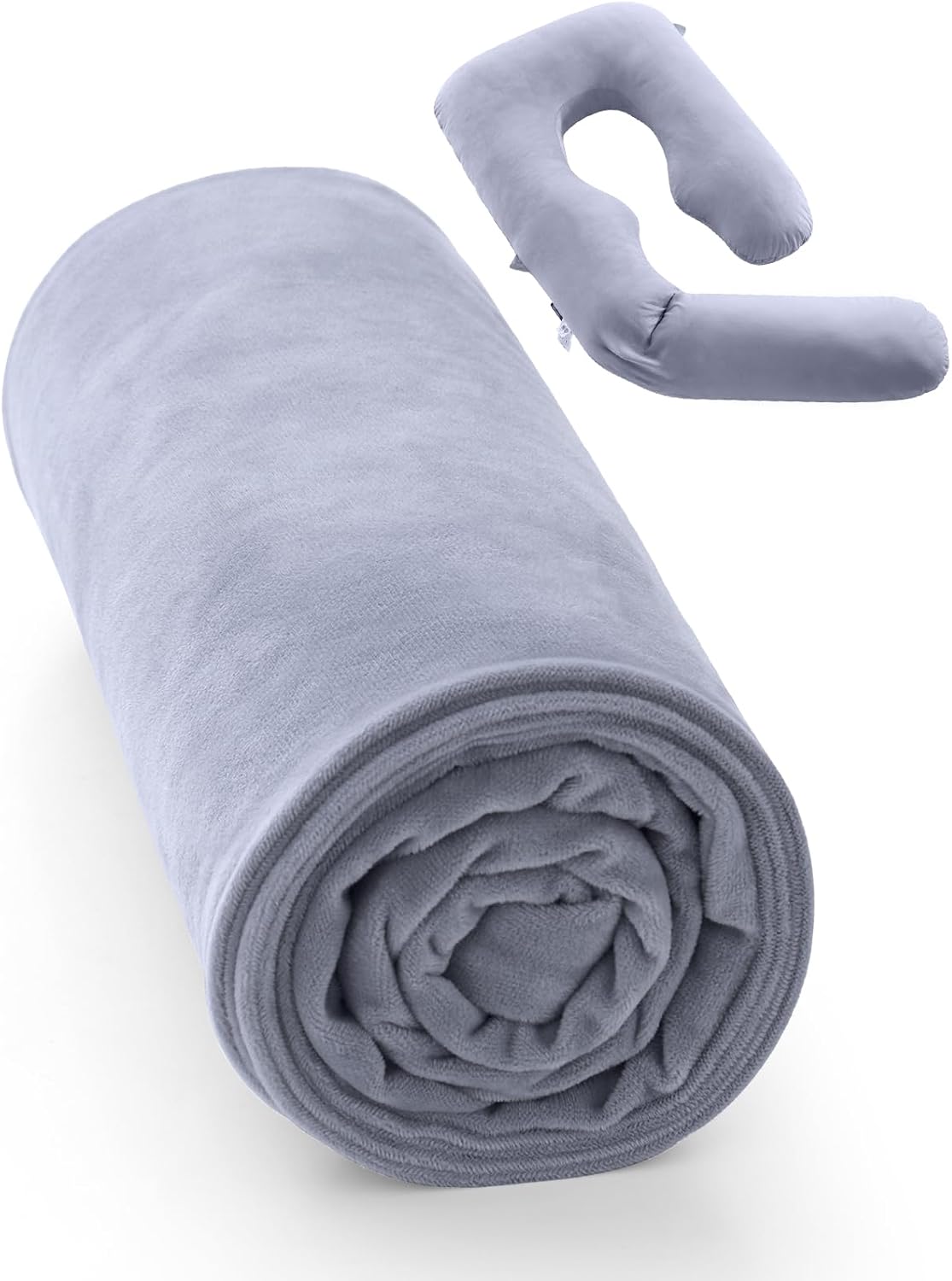 Pregnancy Pillow Cover for Dreamlign U Pro Maternity Pillow for Sleeping, Adjustable Leg Pillow, Support for Back