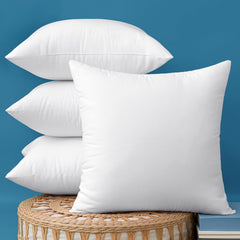 Pack of 4 22x22 Inch Outdoor Pillow Inserts