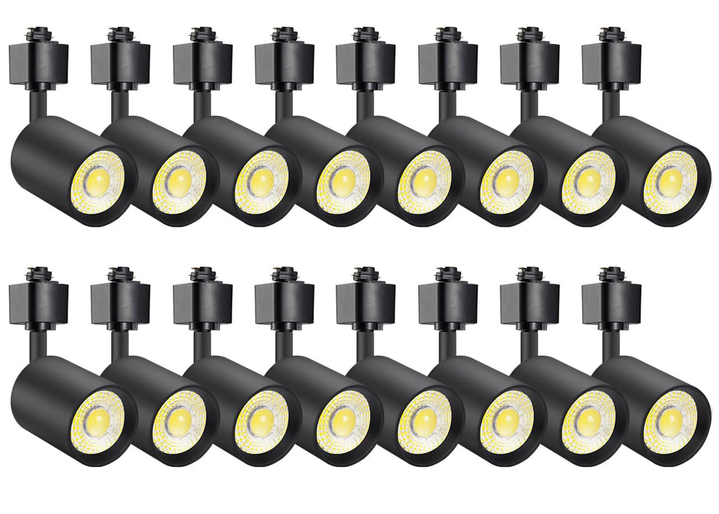 10W Dimmable LED Track Lighting Heads H Type Track Light Replacement Fixtures Bright 3000K Warm White Ceiling