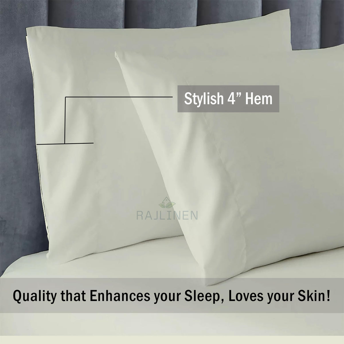Waterbed Sheets Set, Cotton, Fits Up to 16 Inch Deep Pockets, Attached Fitted and Flat Sheets, 4