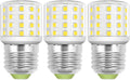 LED Appliance Light Bulb for Refrigerator Fridge Freezer 4W (40W Equivalent) E26 Medium Base Compact T10 Tubular A15