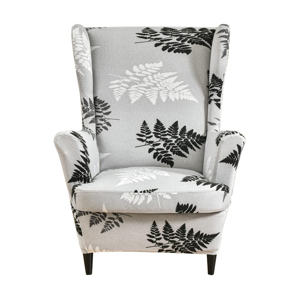 Wing Chair slipcovers for armchairs Printed wingback Armchair Covers Wing Chair Covers 2 Piece Wing Back Armchair