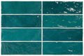 Rivian Zellige 2.5" x 8" Ceramic Wall Tile (5.38 Sq. Ft. / Case) (Quetzal)
